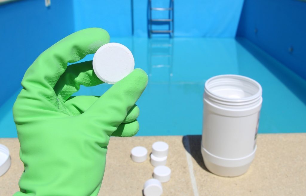 remonter chlore de sa piscine