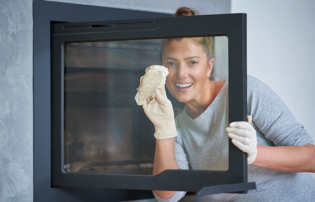 nettoyer vitre insert