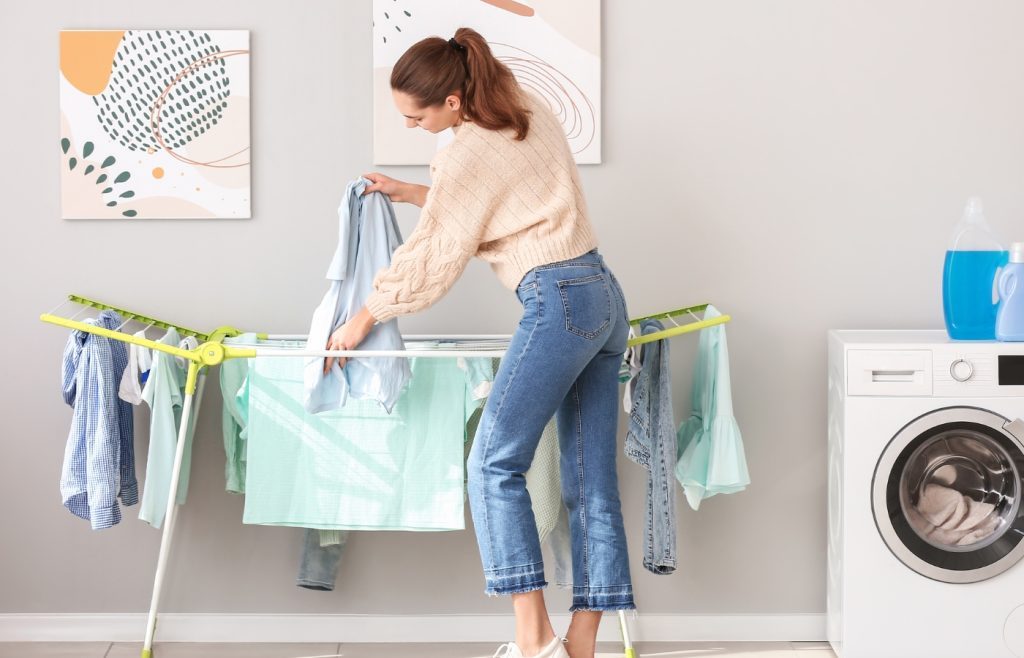 etendre linge intérieur
