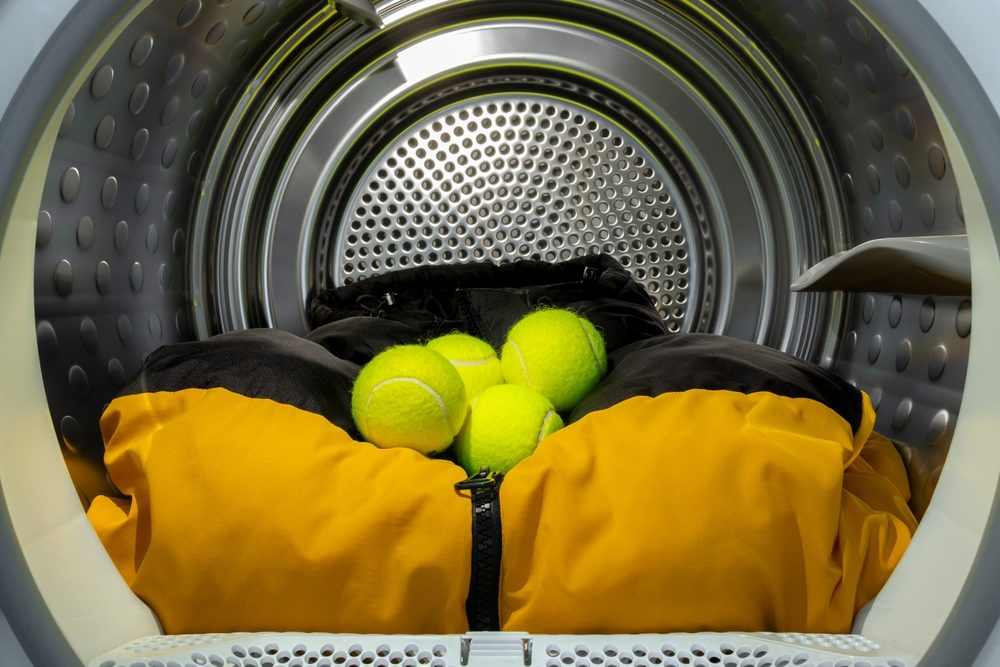 utilisations balles de tennis lave linge